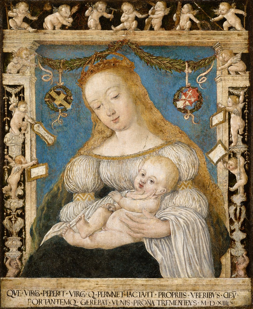 Vergine e Bambino da Ambrosius Holbein