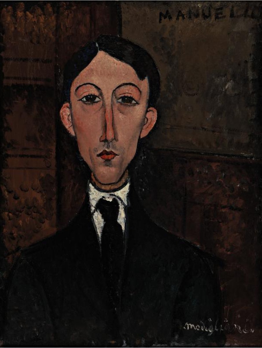 Busto di Manuel Humbert da Amedeo Modigliani