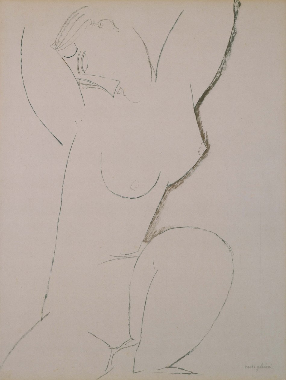 Cariatide da Amedeo Modigliani