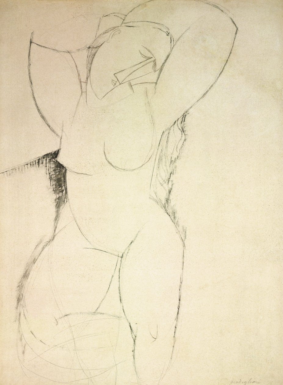 Cariatide da Amedeo Modigliani