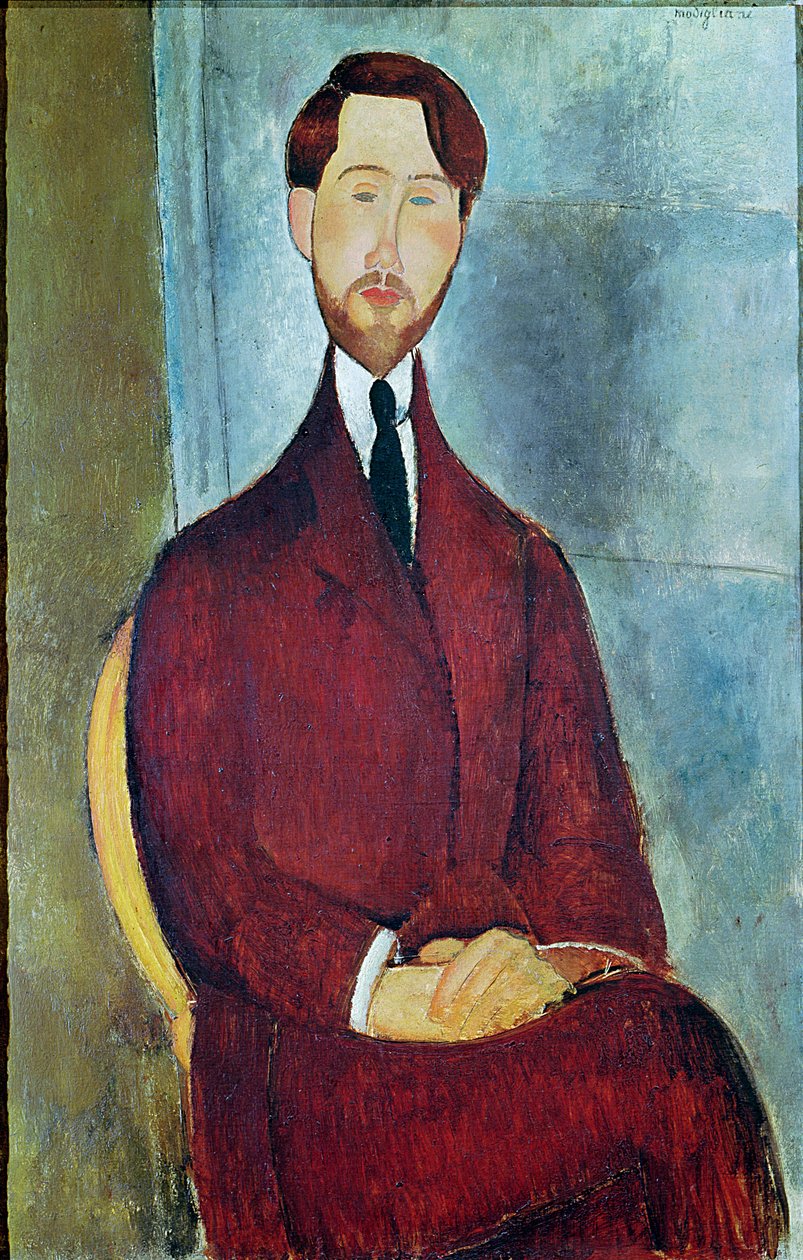 Leopold Zborowski, 1917 da Amedeo Modigliani