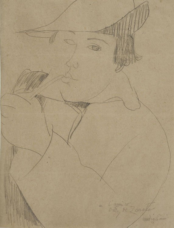 Ritratto di Manuel Ortiz de Zarate da Amedeo Modigliani