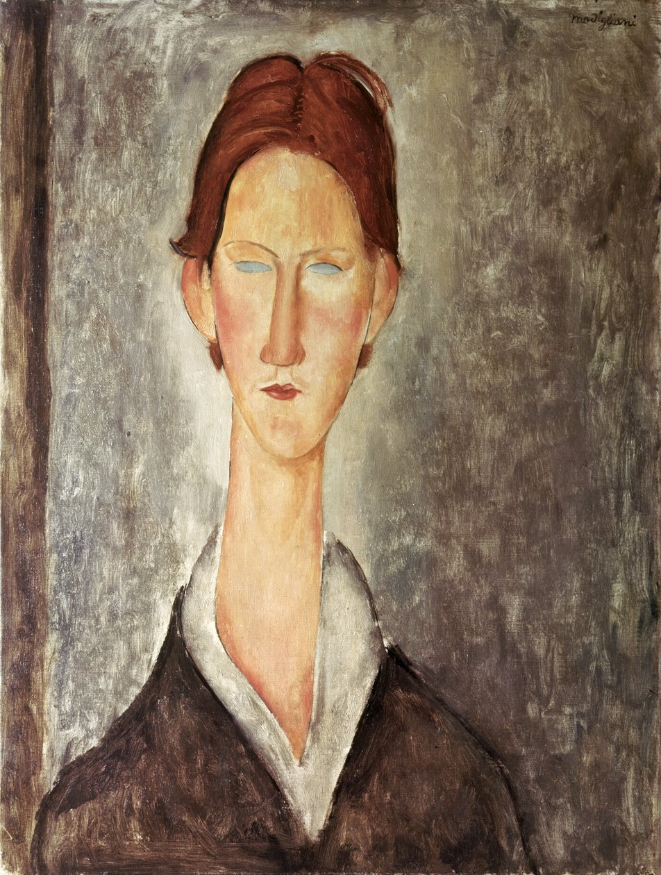 Ritratto di uno studente, c.1918-19 da Amedeo Modigliani