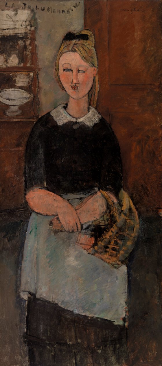 La bella casalinga (La Jolie ménagère) da Amedeo Modigliani