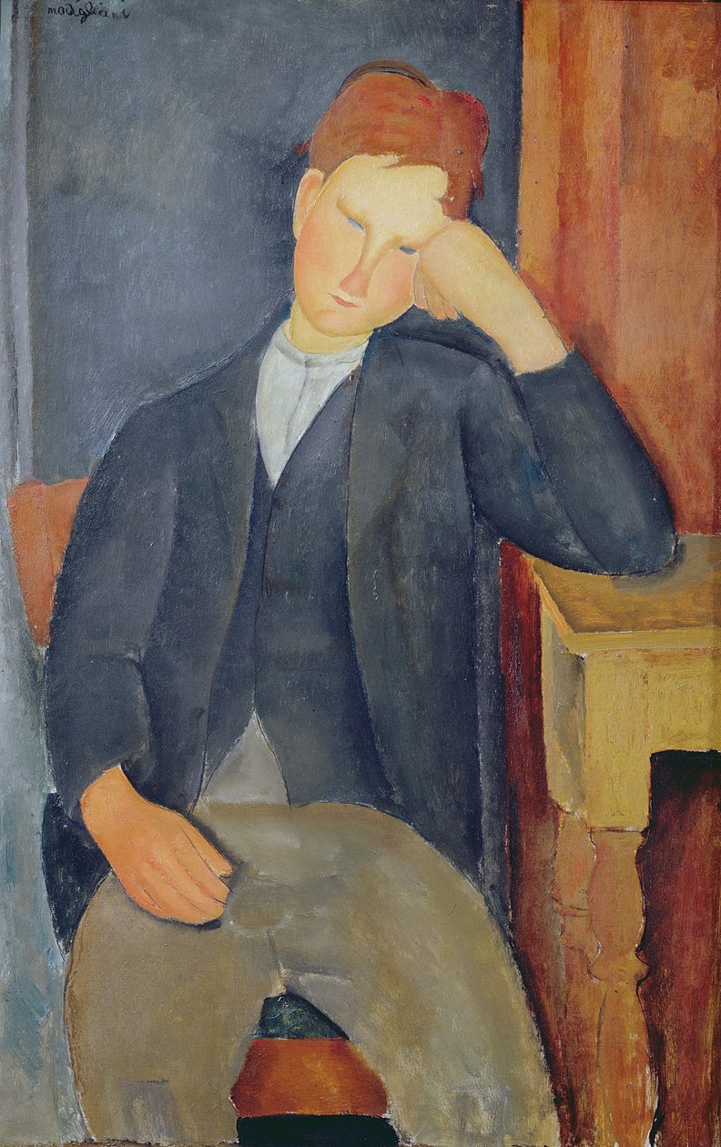 Il giovane apprendista, c.1918-19 da Amedeo Modigliani