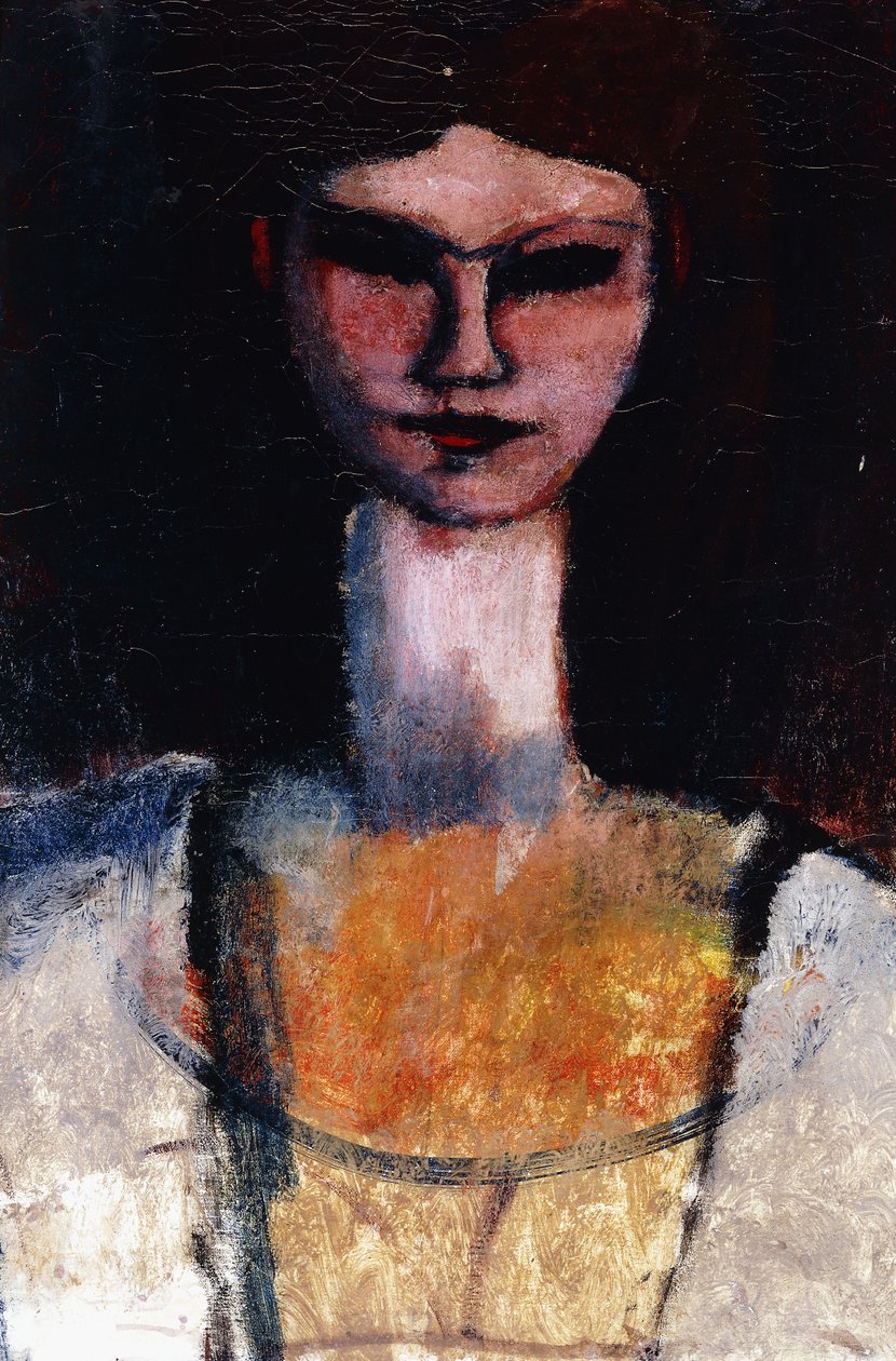 Busto di una giovane donna, c.1910-11 da Amedeo Modigliani
