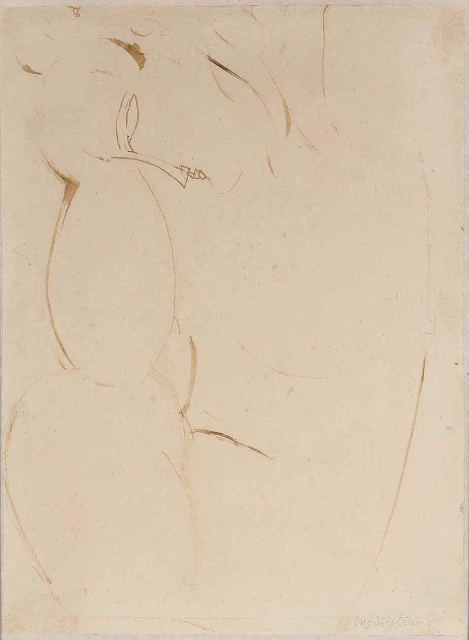 Cariatide da Amedeo Modigliani