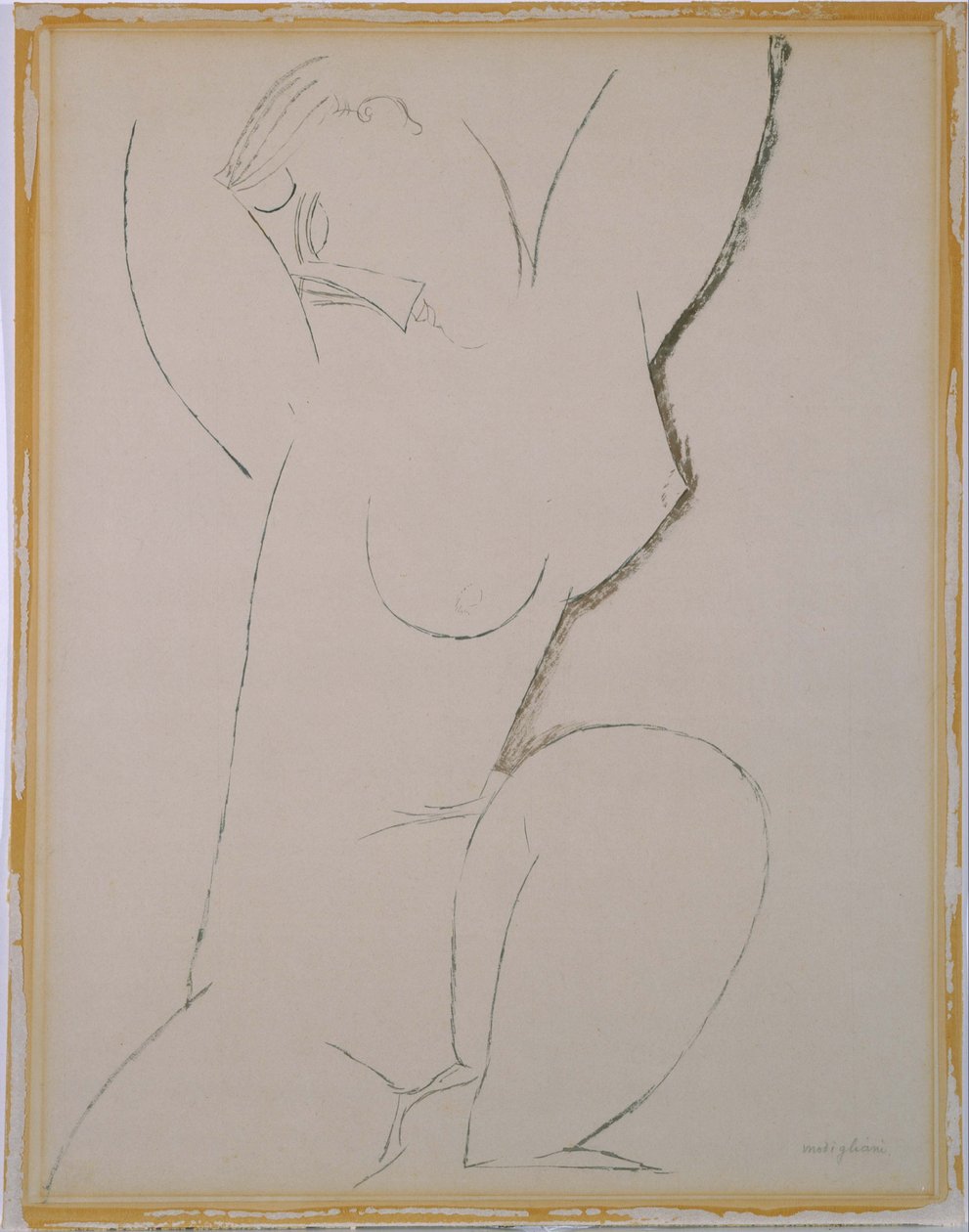 Cariatide da Amedeo Modigliani