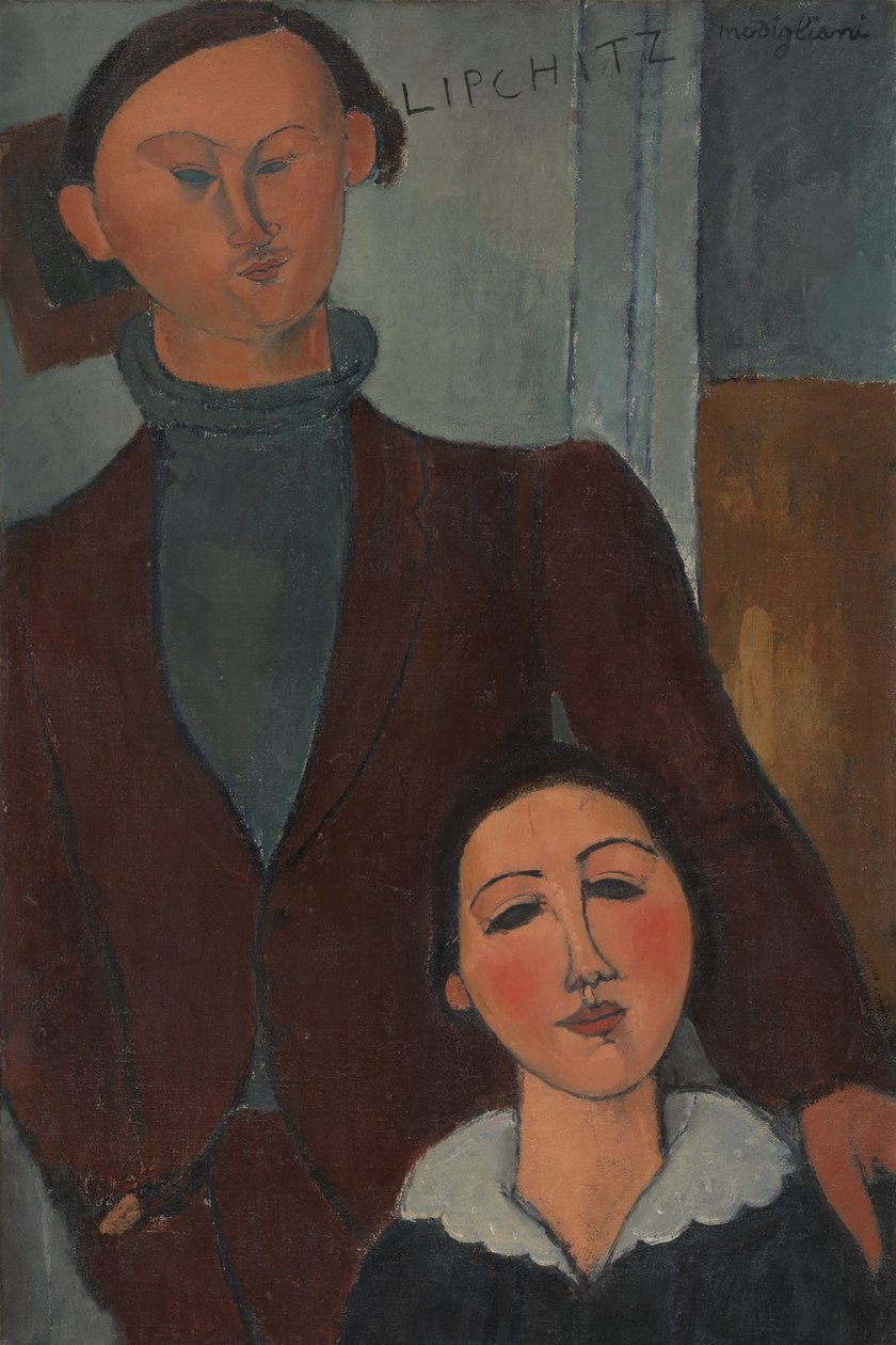 Jacques e Berthe Lipchitz da Amedeo Modigliani