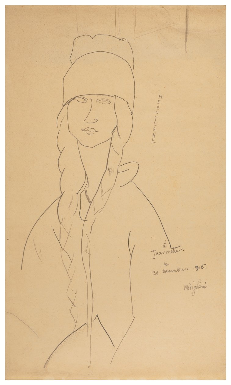 Jeanne Hébuterne da Amedeo Modigliani