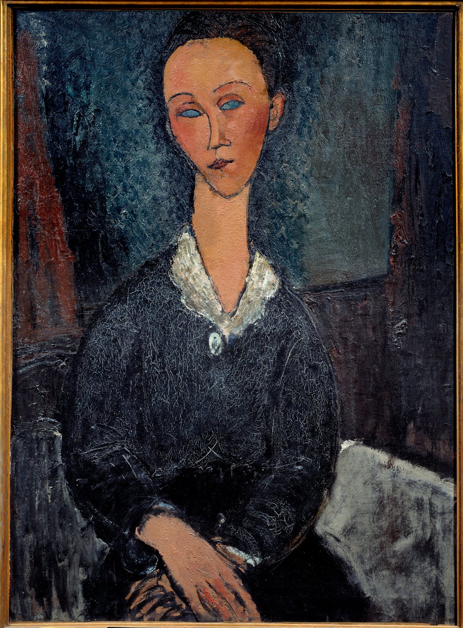 La donna dal colletto bianco da Amedeo Modigliani