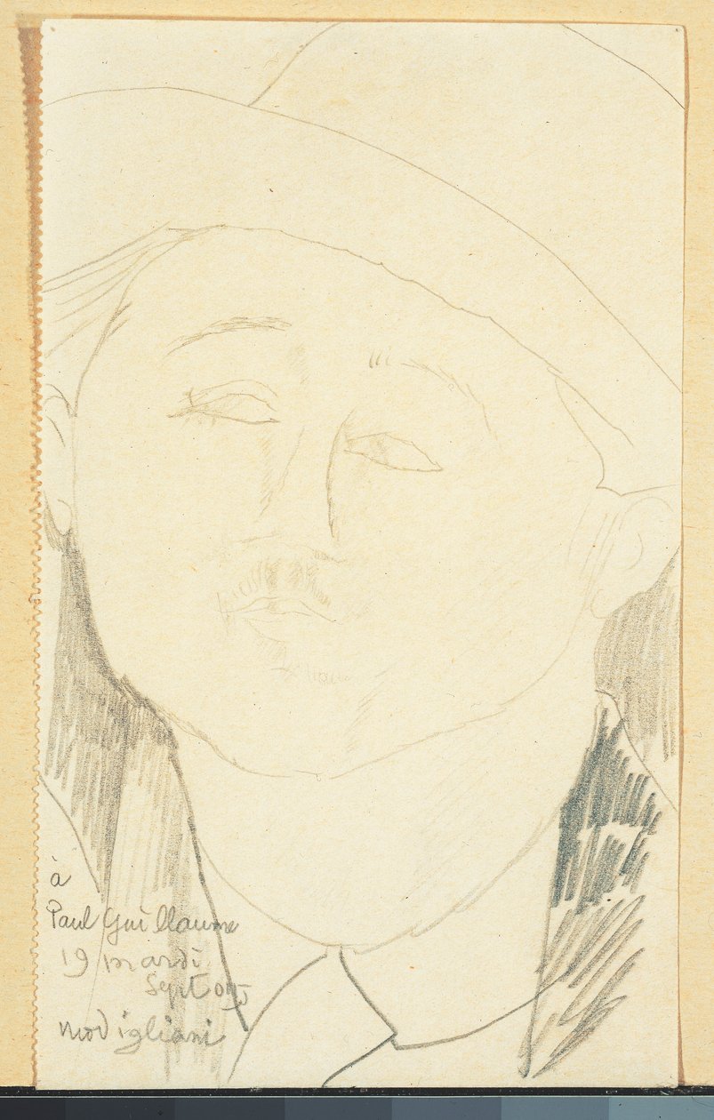 Ritratto di Paul Guillaume da Amedeo Modigliani