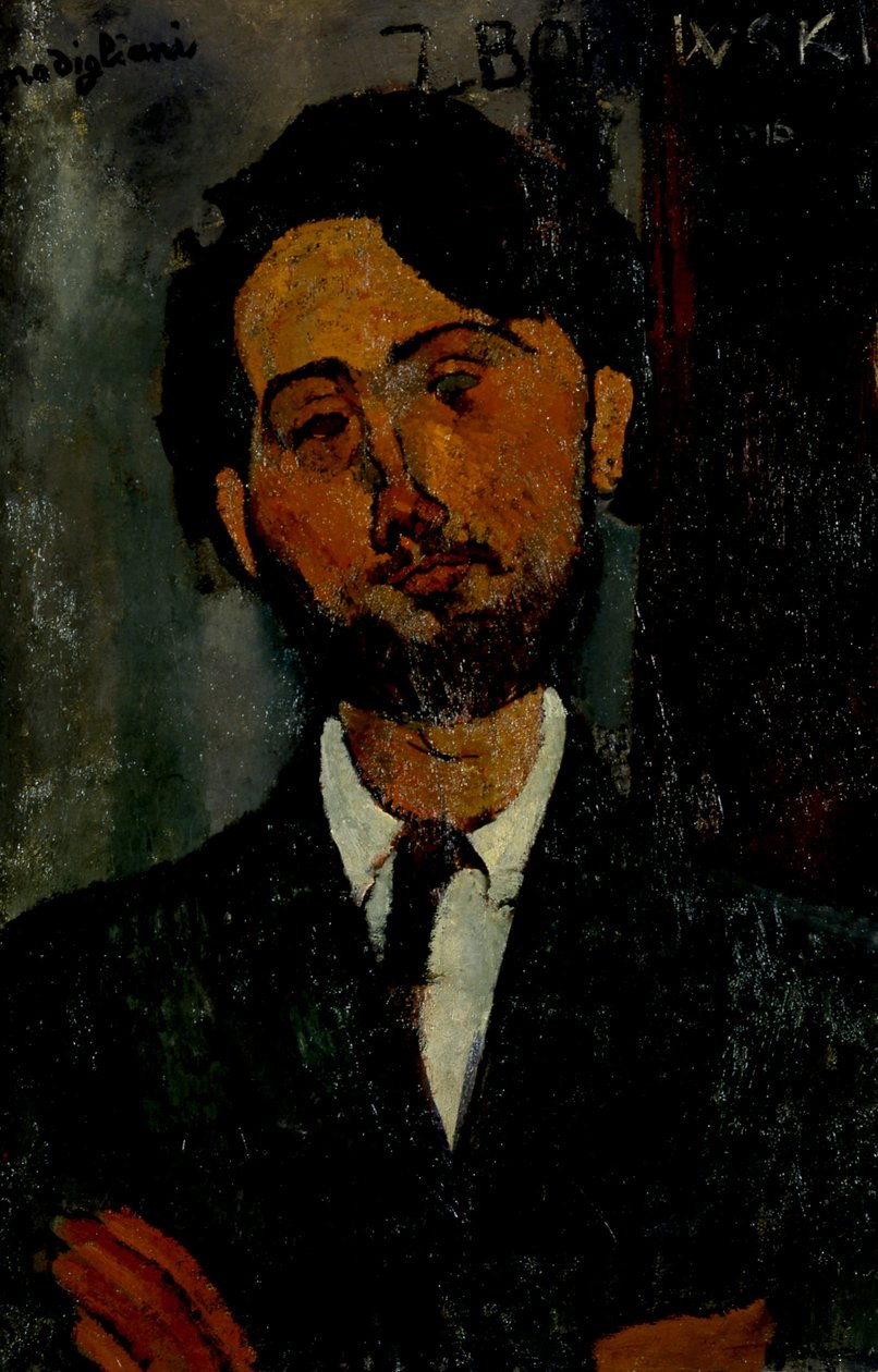 Ritratto di Léopold Zborowski da Amedeo Modigliani
