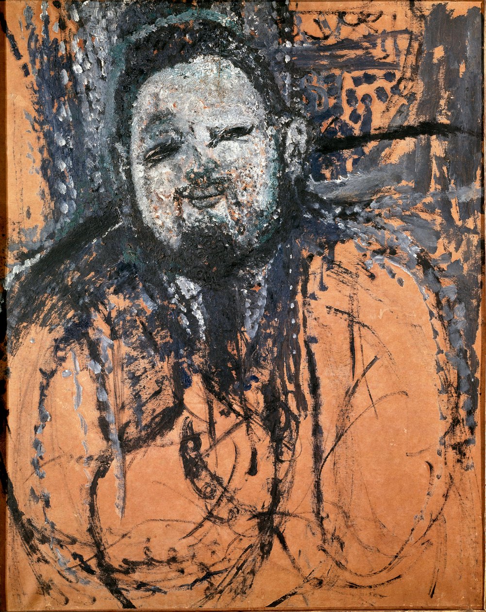 Ritratto del pittore messicano Diego Rivera da Amedeo Modigliani
