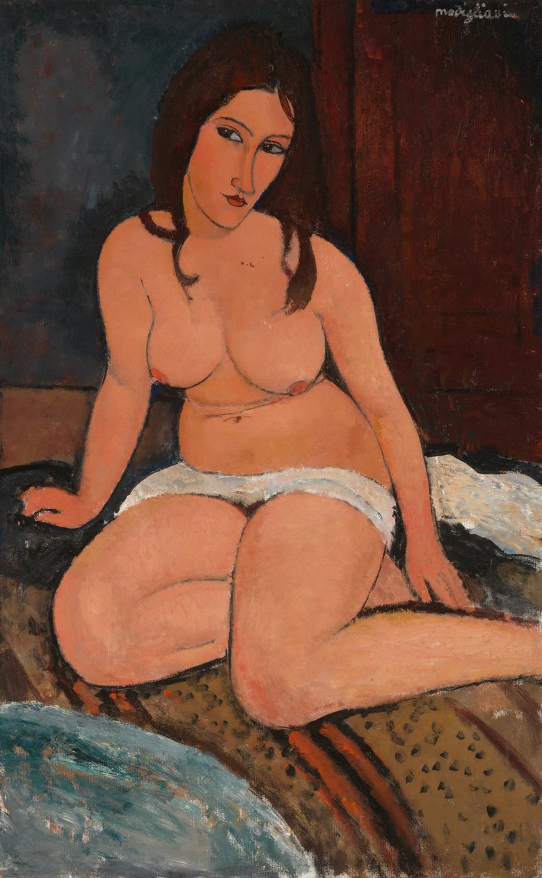 Nudo seduto da Amedeo Modigliani