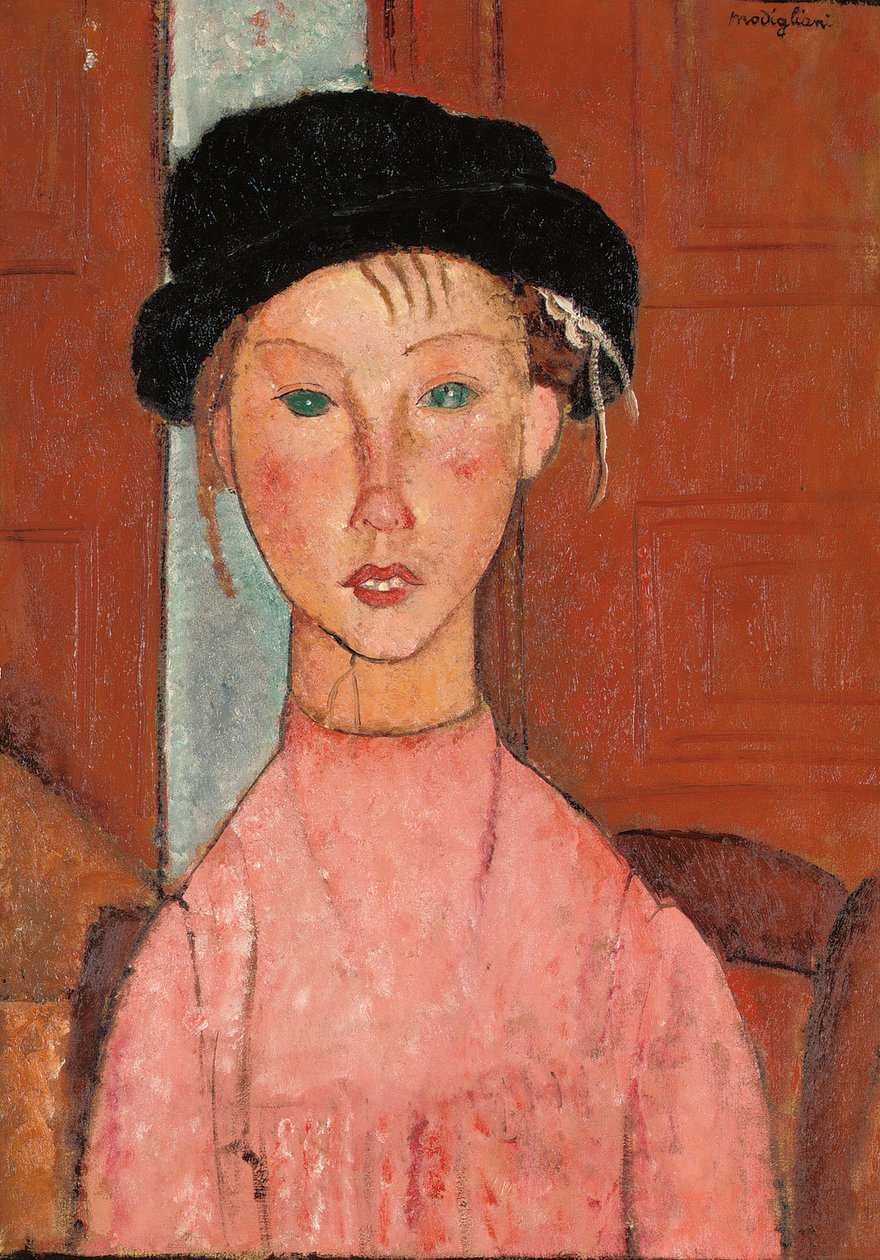 Giovane ragazza con un berretto, 1918 da Amedeo Modigliani