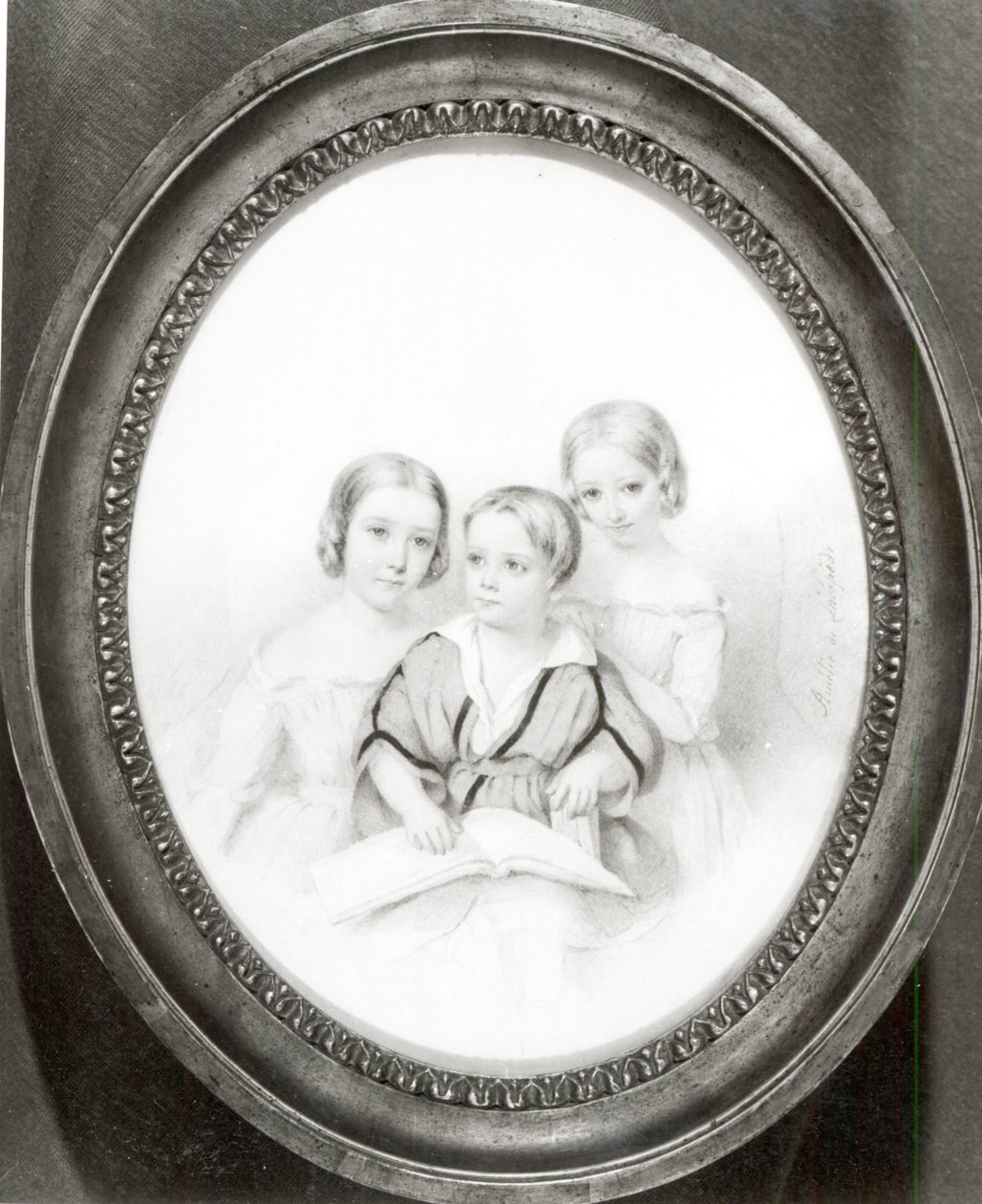 Blandine (n.1835), Cosima (n.1837) e Daniel (n.1839), figli di Marie d