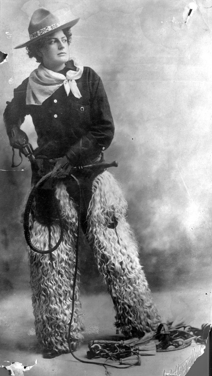 Adele Voughle, cowgirl da American Photographer