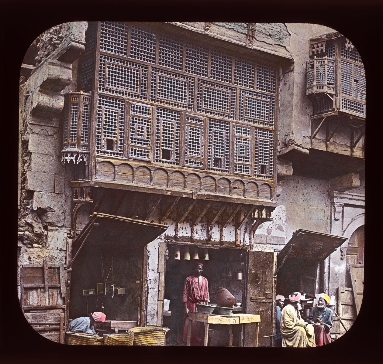Egitto - Finestra araba e bazar nativo, Il Cairo da American Photographer