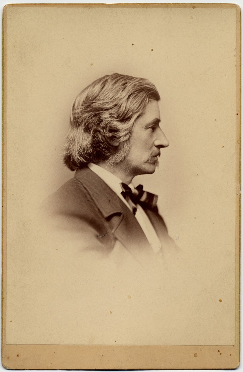 Franklin Benjamin Sanborn (1831-1917), riformatore sociale americano, giornalista e scienziato sociale da American Photographer