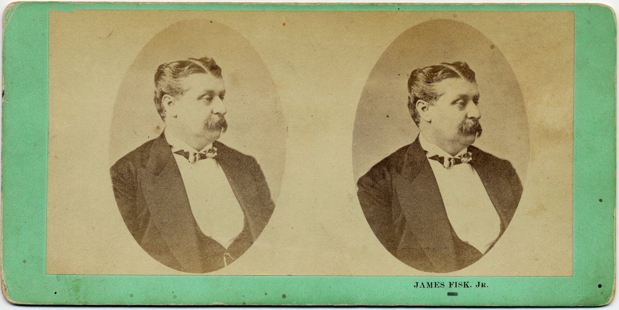 James Fisk (1834-72), finanziere americano da American Photographer