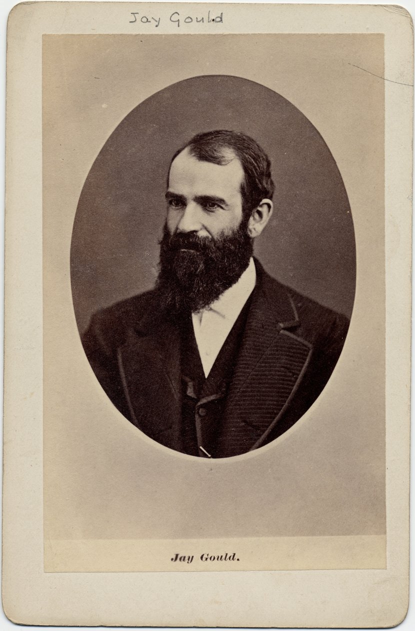 Jay Gould (1836-92), finanziere americano da American Photographer