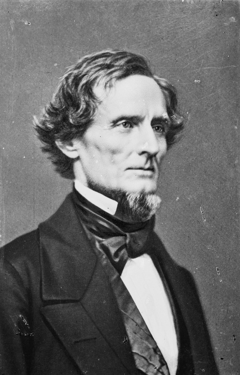 Jefferson Davis, 1855-65 da American Photographer