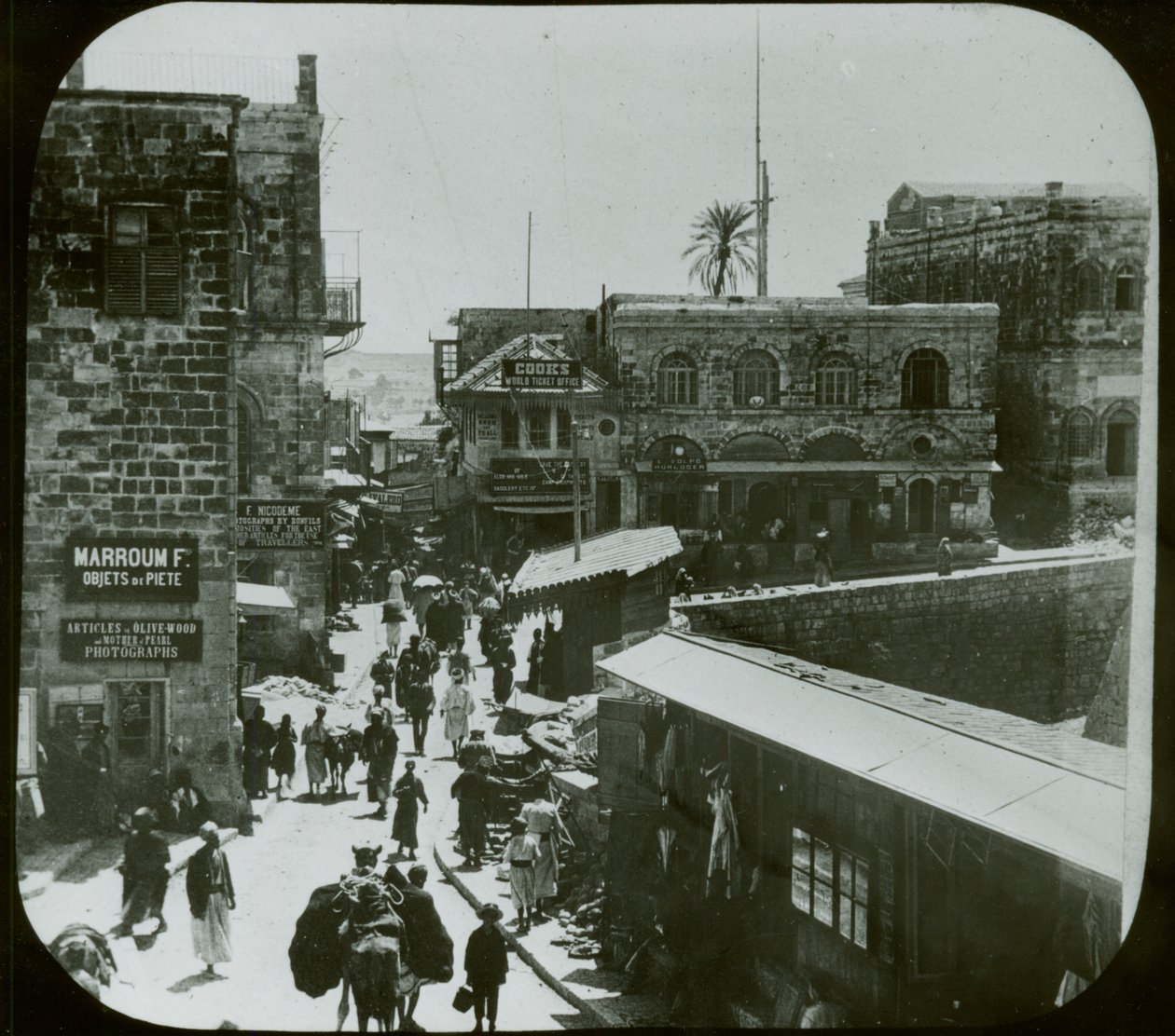 Gerusalemme, Dentro la Porta di Giaffa, c.1880 da American Photographer