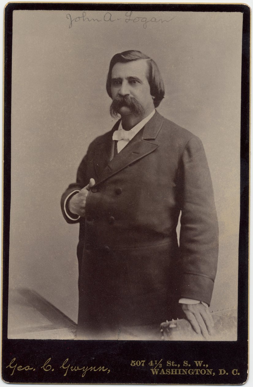 John Alexander Logan (1826-86), senatore degli Stati Uniti e generale dell