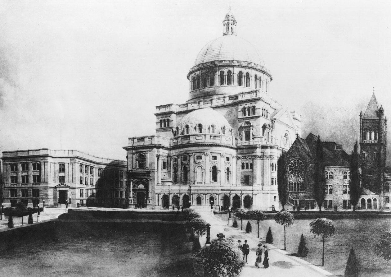 La Prima Chiesa di Cristo, Scienziato a Boston da American Photographer