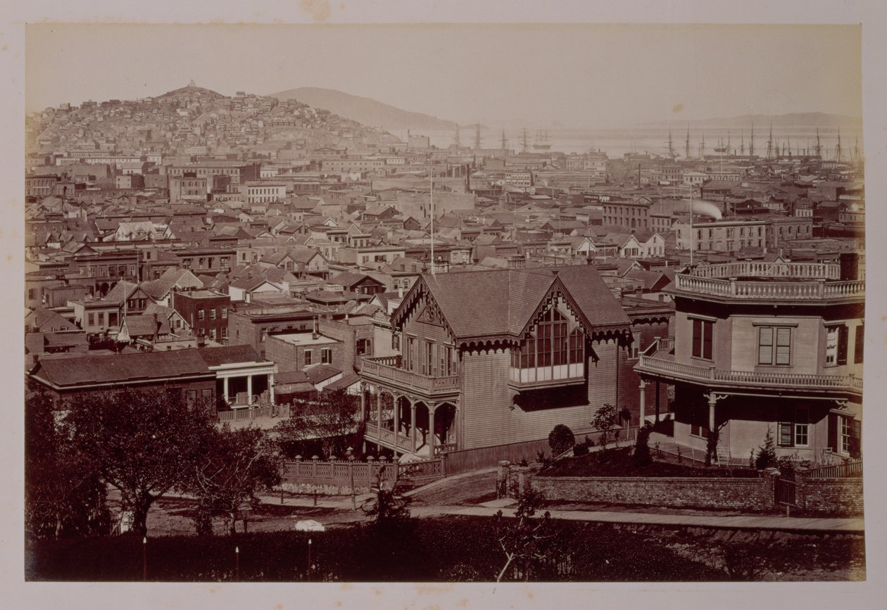 Veduta di San Francisco, c.1875 da American Photographer