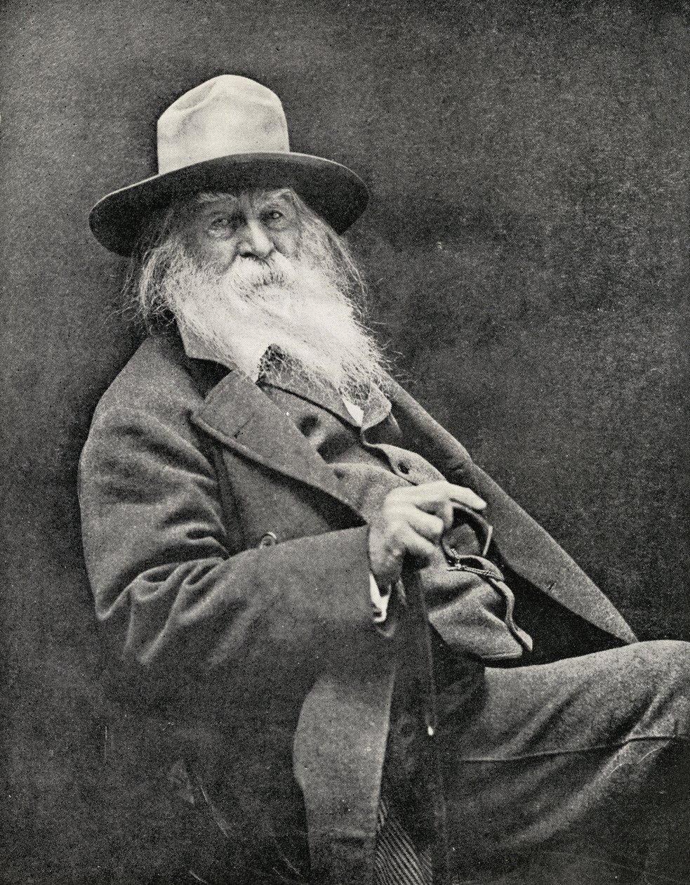 Walt Whitman (1819-91) da American Photographer