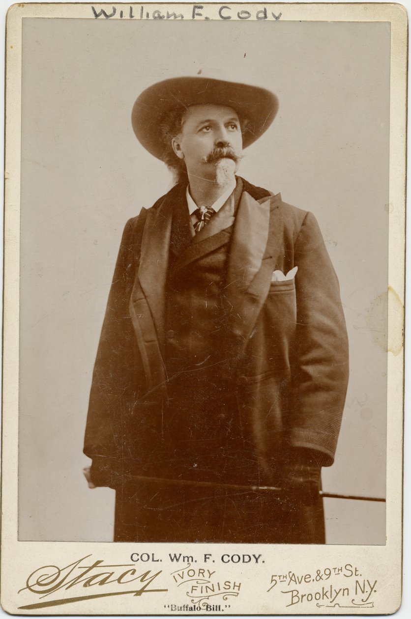 William Frederick Cody, Buffalo Bill (1846-1917), soldato e performer americano da American Photographer