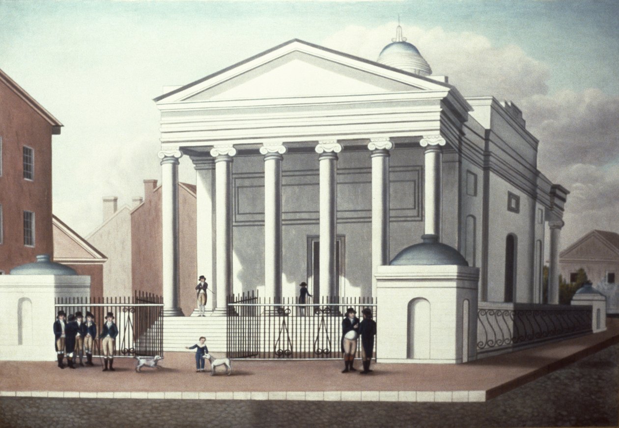 Banca della Pennsylvania, c.1804 da American School