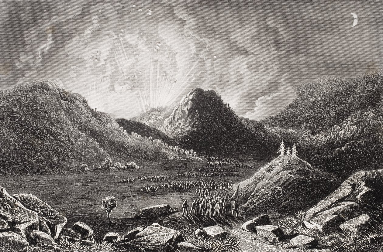 Evacuazione di Cumberland Gap, Tennessee, settembre 1862 da American School