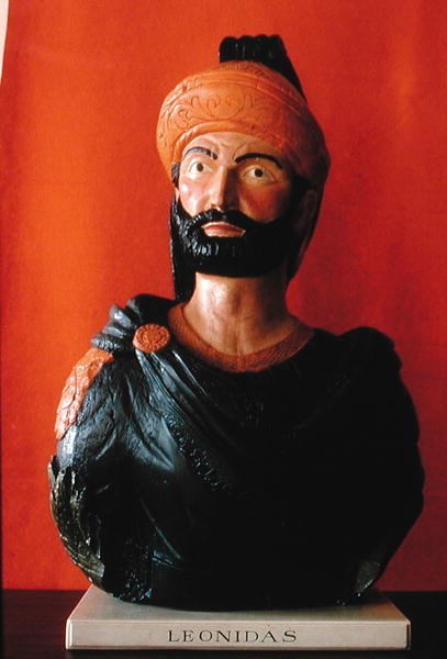 Polena di Leonida dalla prua di una nave da American School