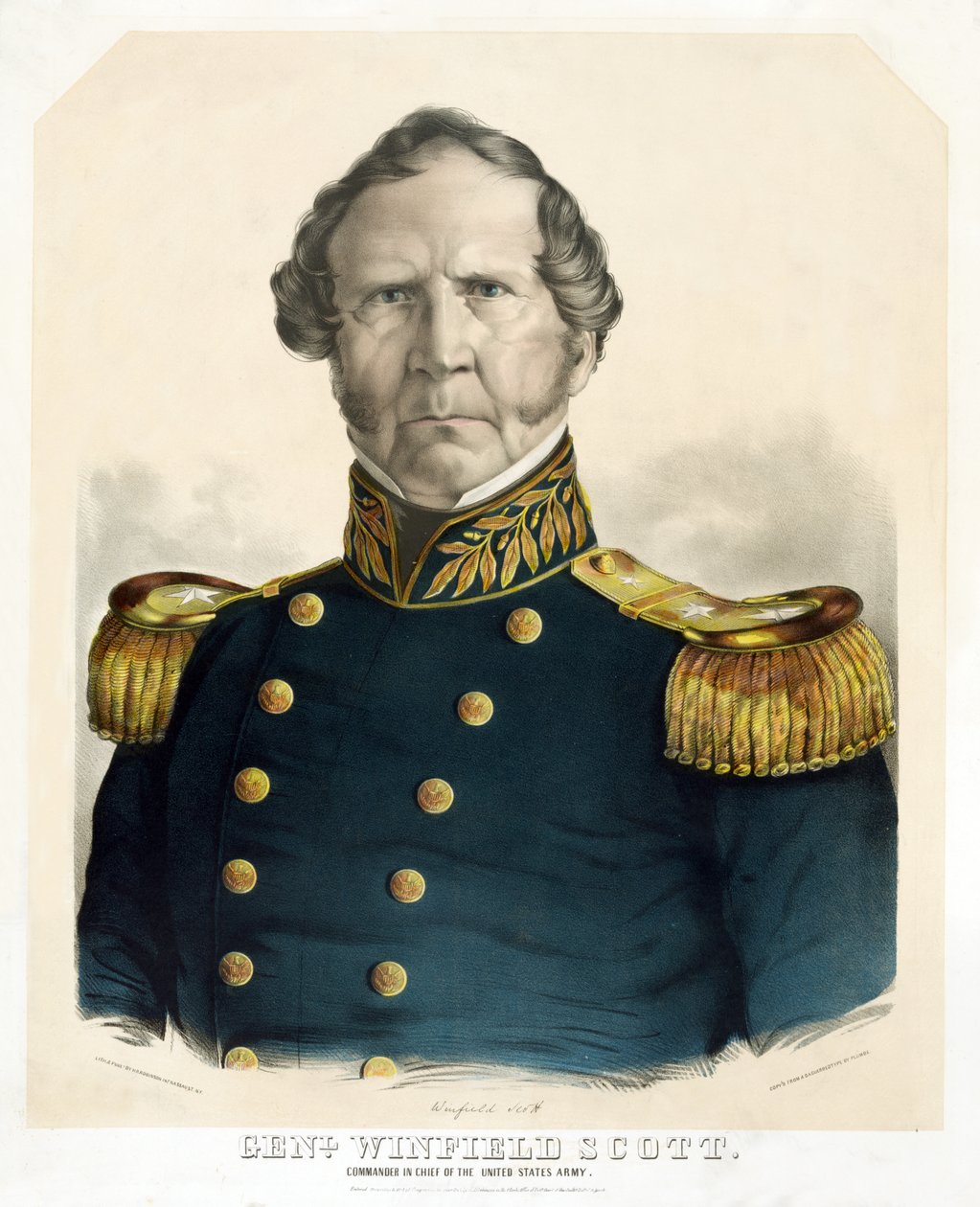 Generale Winfield Scott, Comandante in Capo dell