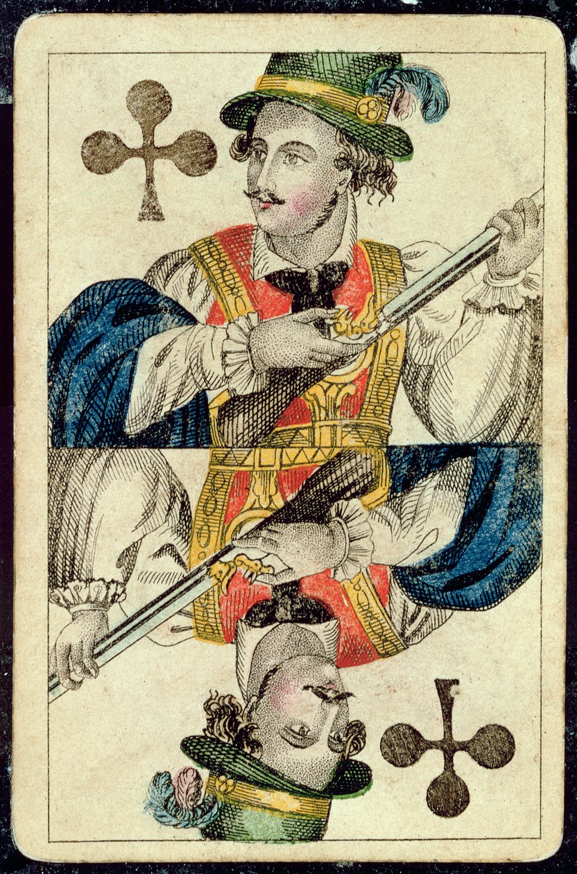 Carta da Gioco: Fante di Fiori da American School