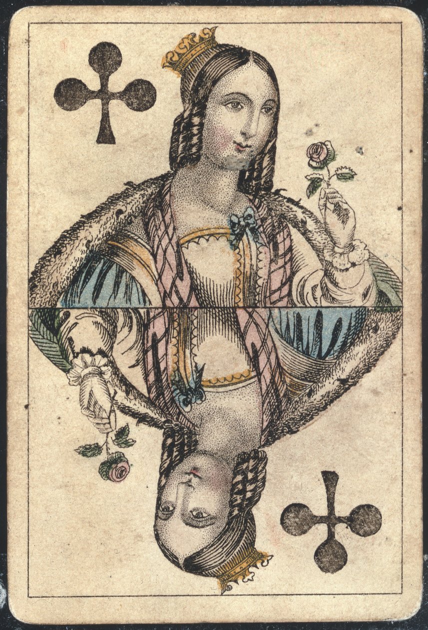 Carta da Gioco: Regina di Fiori da American School