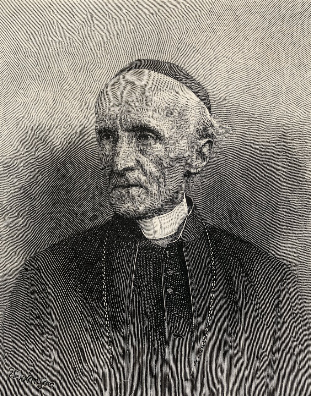 Ritratto del Cardinale Manning, da 