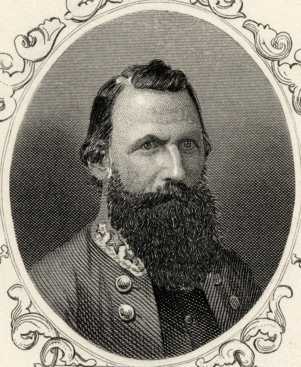 Ritratto del Maggior Generale J.E.B. Stuart (1833-64) da American School