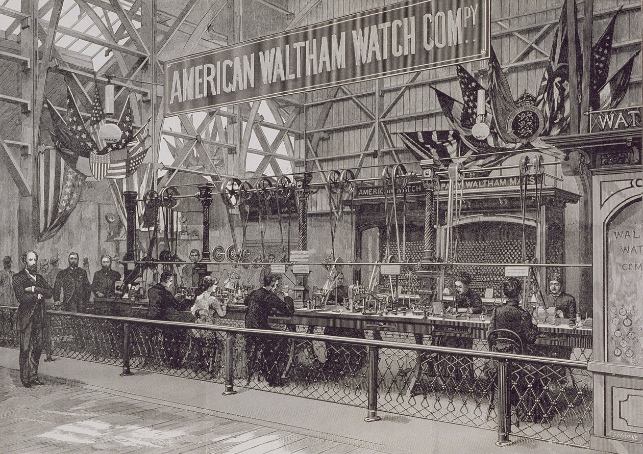 La American Waltham Watch Company, Massachusetts, 1885 da American School