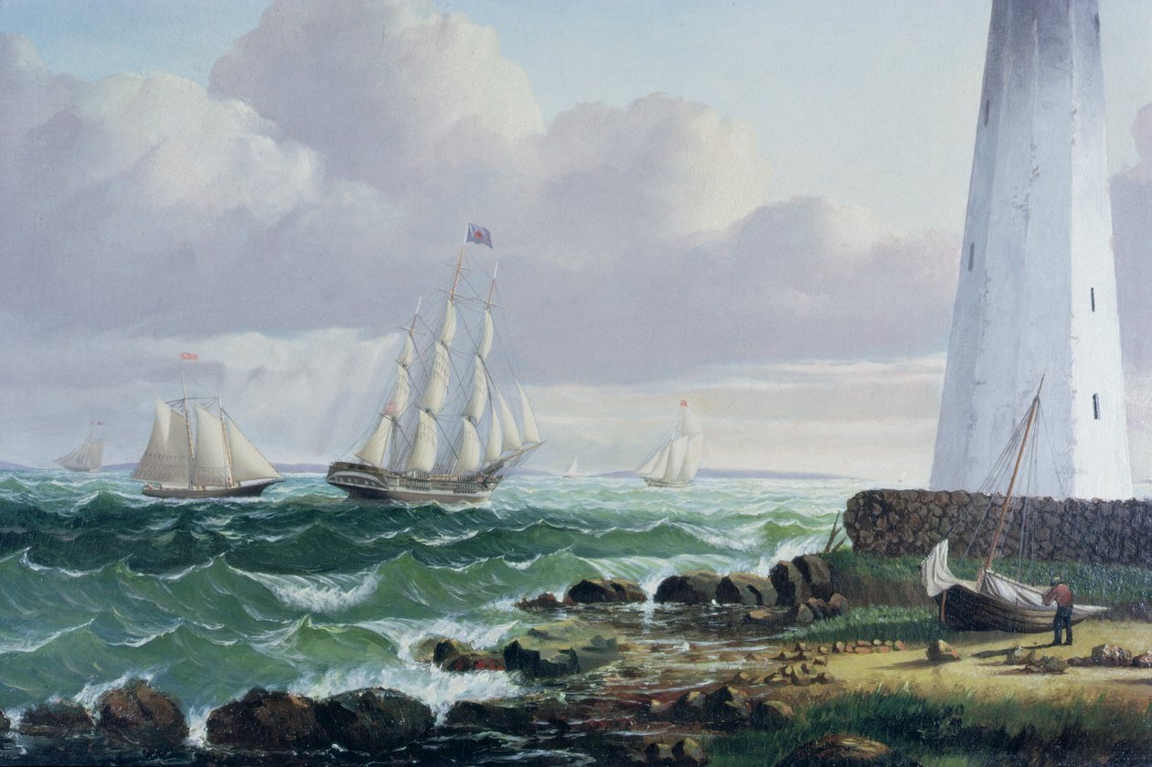 Baleniere che tornano a casa da American School