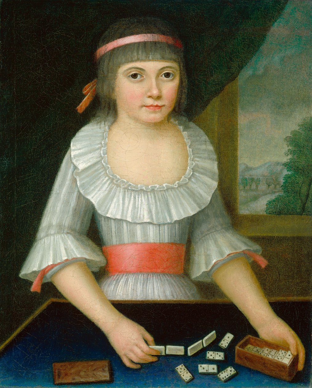 La Ragazza del Domino da American 18th Century