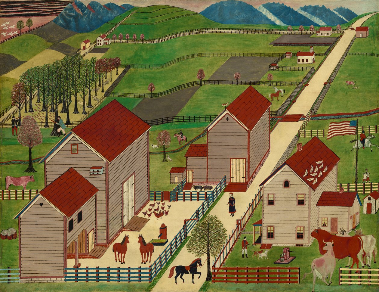 Fattoria della valle di Mahantango da American 19th Century