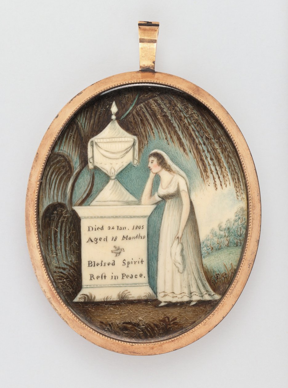 Miniatura commemorativa da American 19th Century