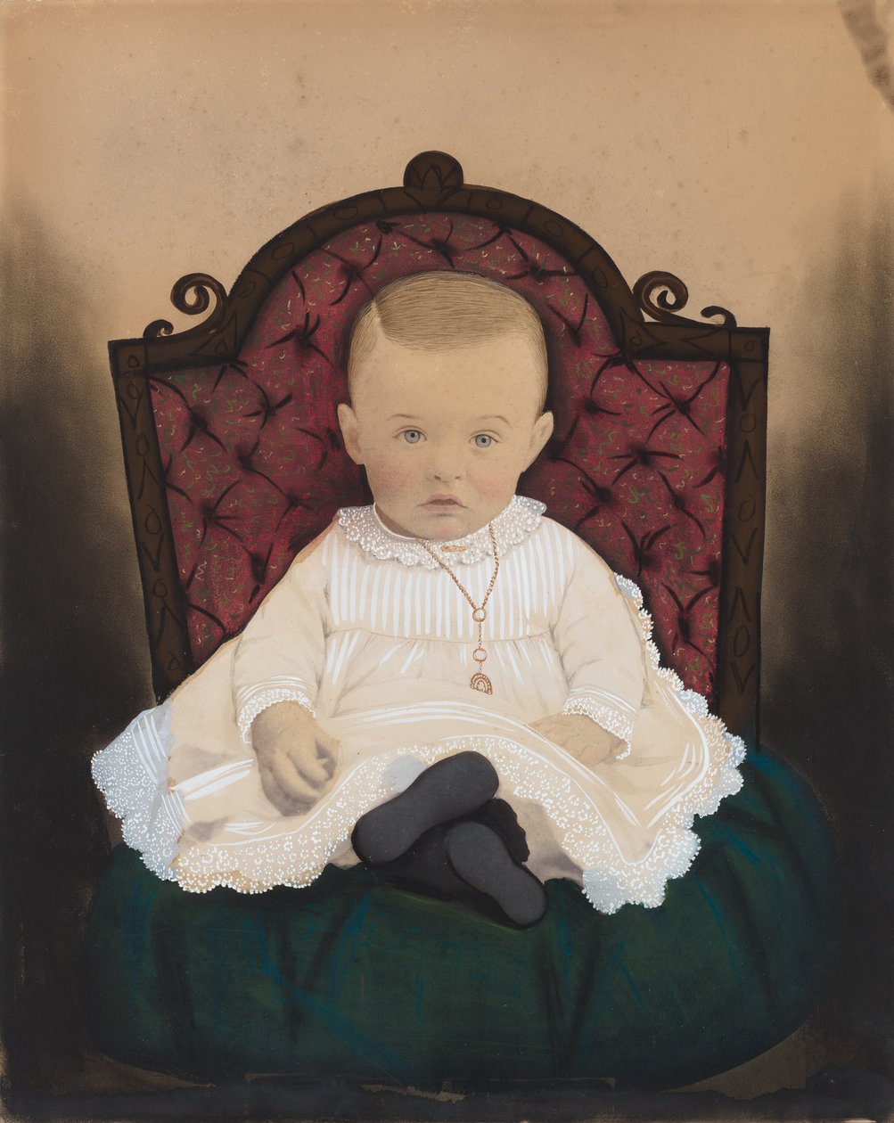 Ritratto di un Bambino da American 19th Century