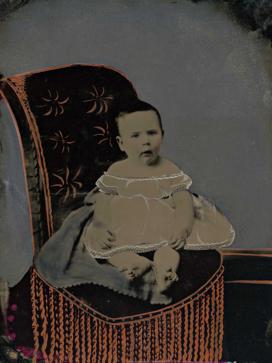 Ritratto di un bambino da American 19th Century