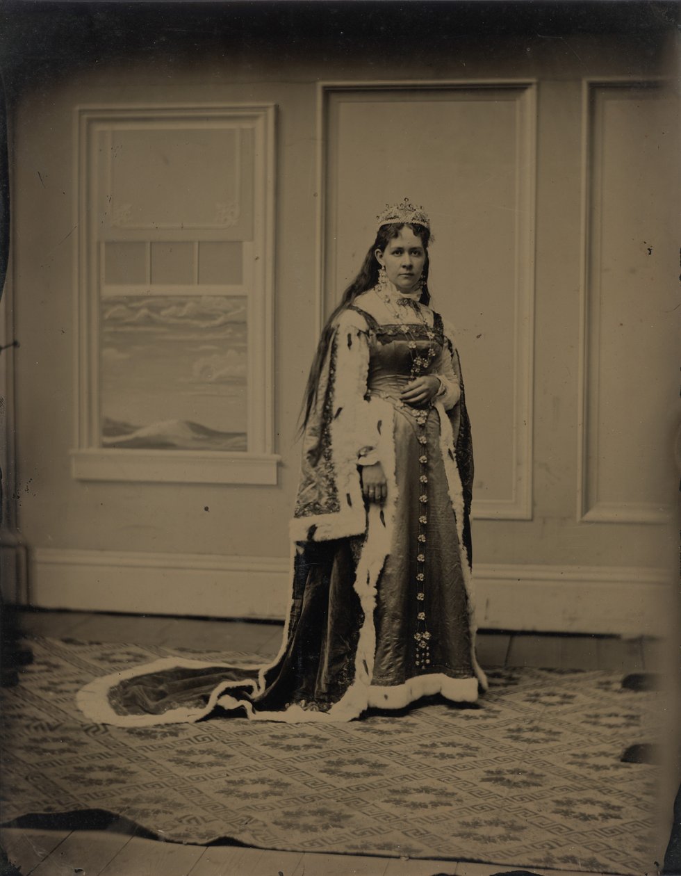 Ritratto di una donna da American 19th Century