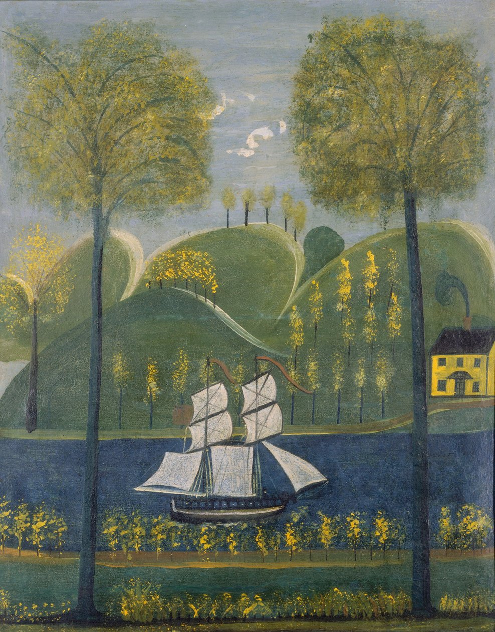 A Piena Vela da American 19th Century